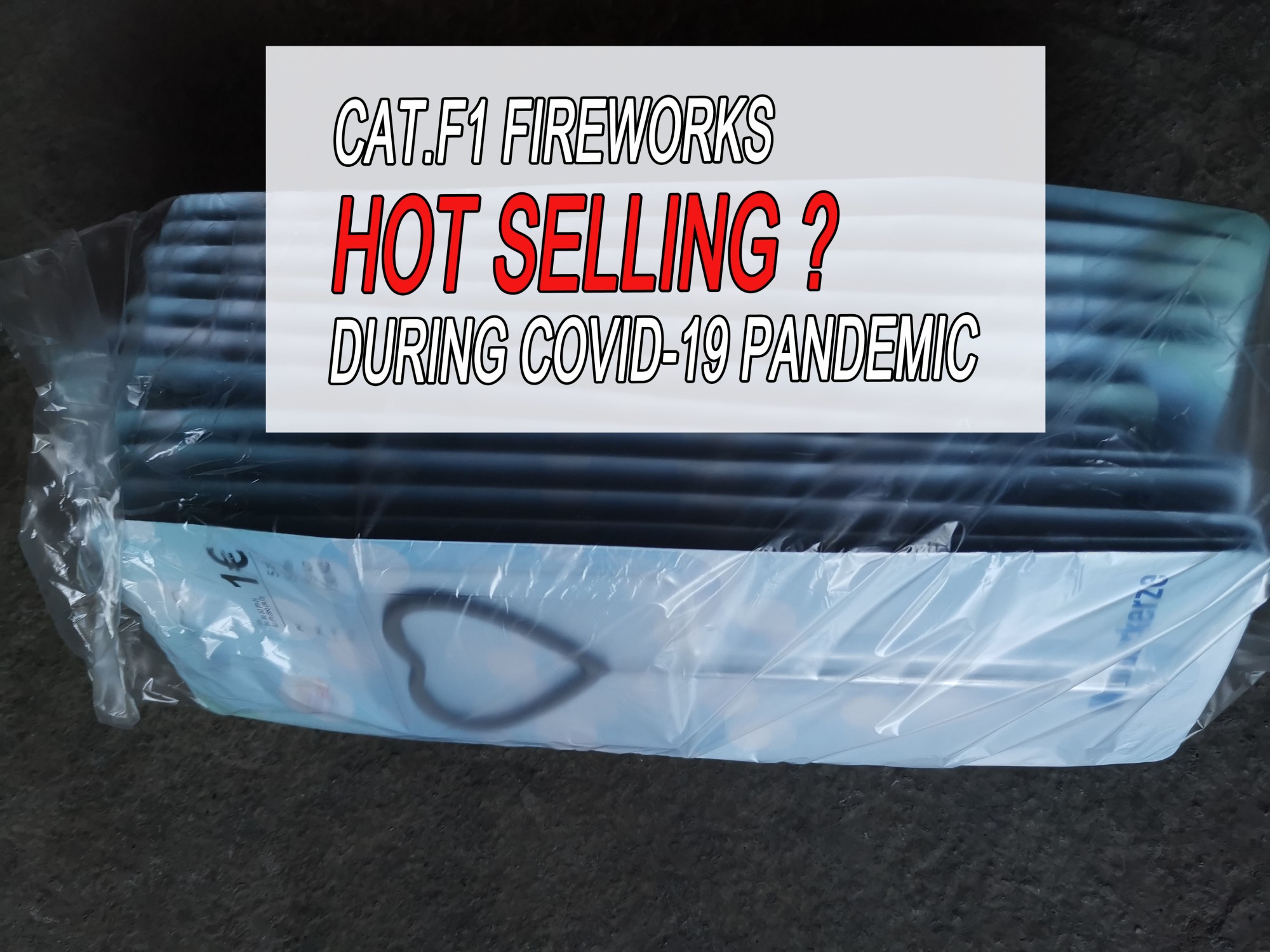 Gato. Los fuegos artificiales de bengalas F1 son muy vendidos en el mercado de la UE1