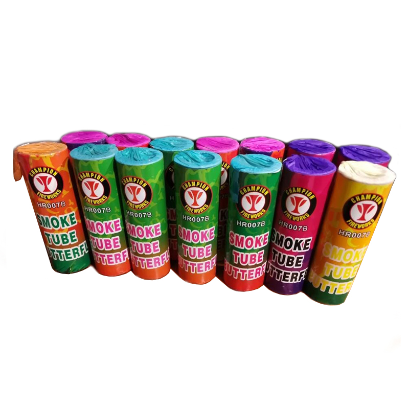 HR007B Fuegos artificiales de tubo de humo de 60 segundos