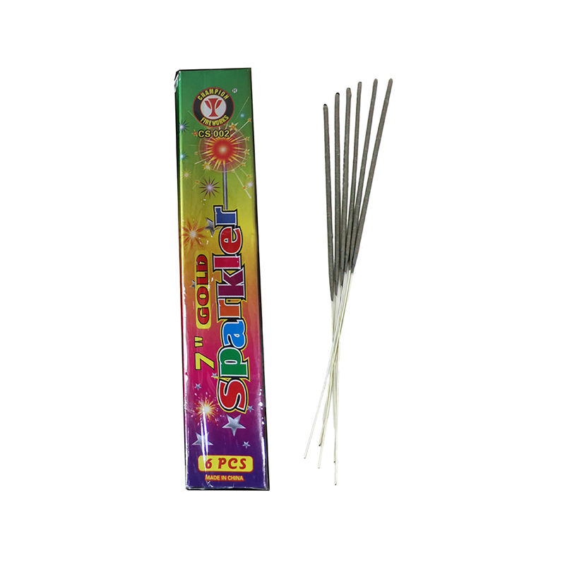 Bengalas de oro de 7 pulgadas