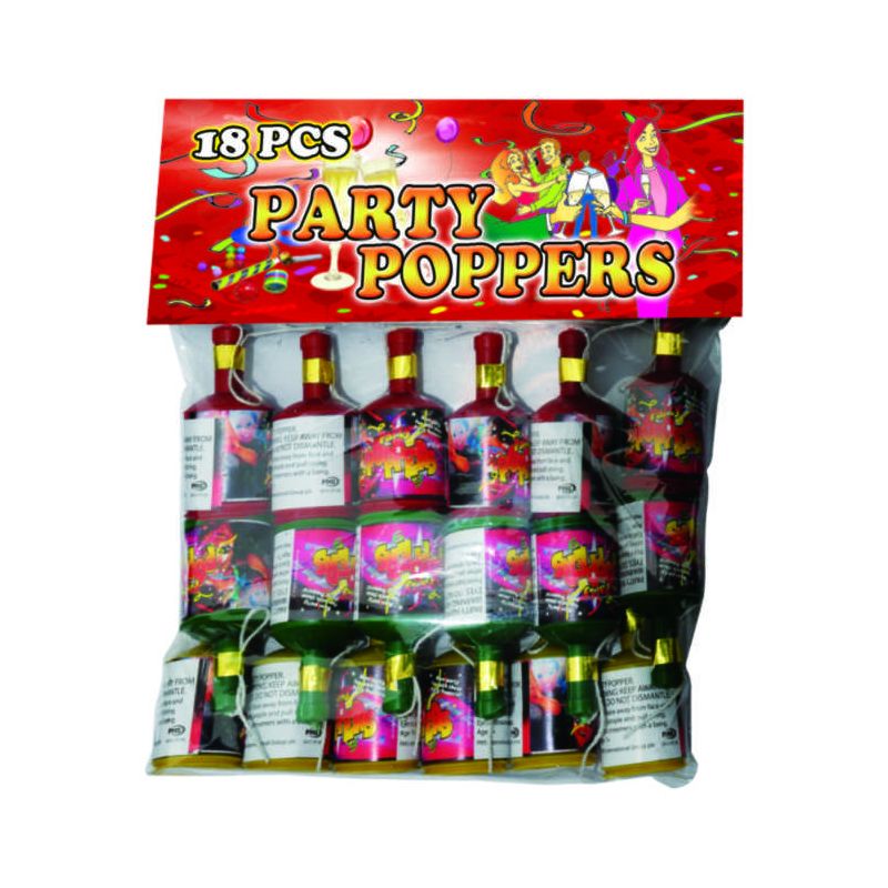 Party Popper Fireworks 18 PCS