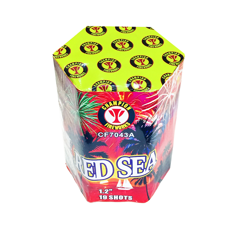 Red Sea 19 Shots Cake Fireworks