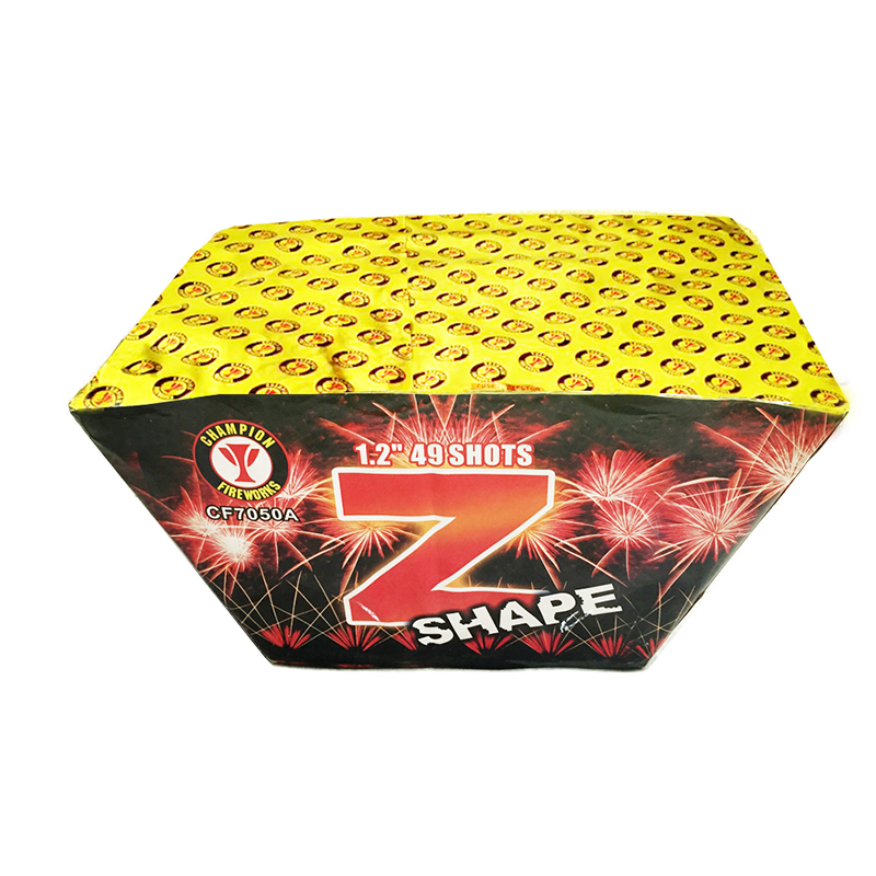 1.2 Inch 49 Shots Z Shape Cake