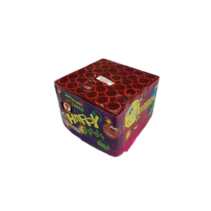 36 disparos Happy Planet Fireworks