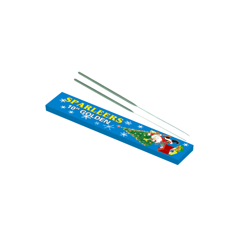 Bengalas doradas de 10 pulgadas