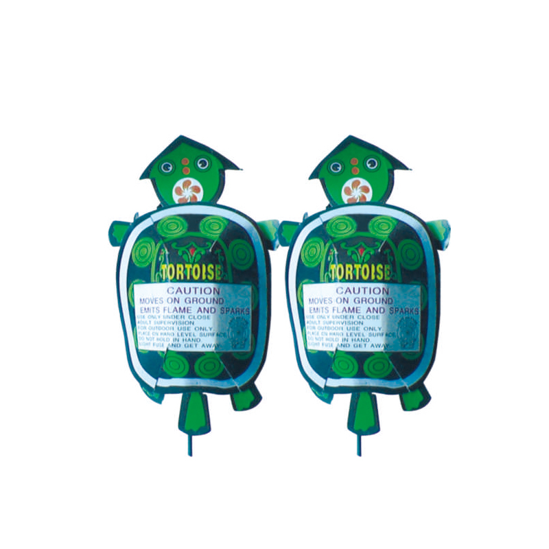 Vuurwerk-schildpad