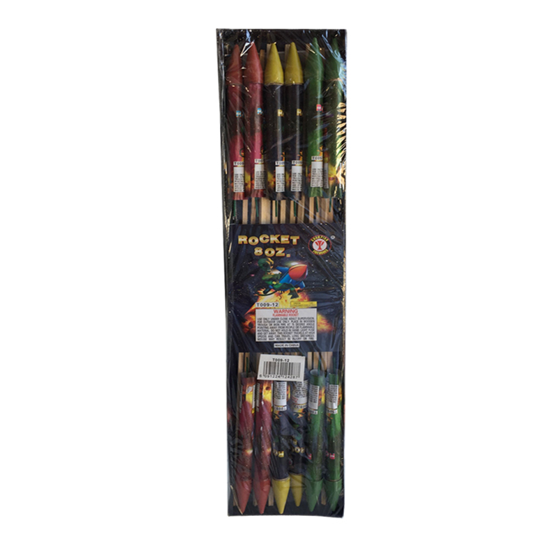 Fuochi d'artificio Sky Rocket 8 OZ