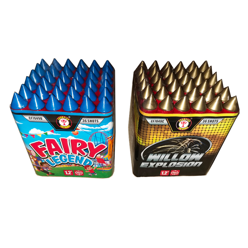 36 Shots Cake Fireworks With Caps