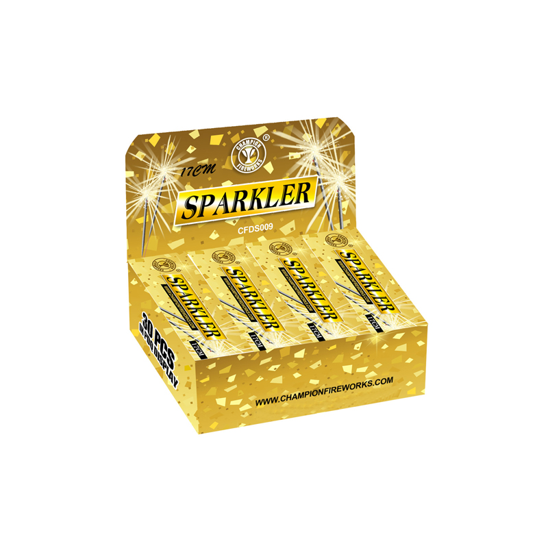 17CM Sparklers In PDQ Box