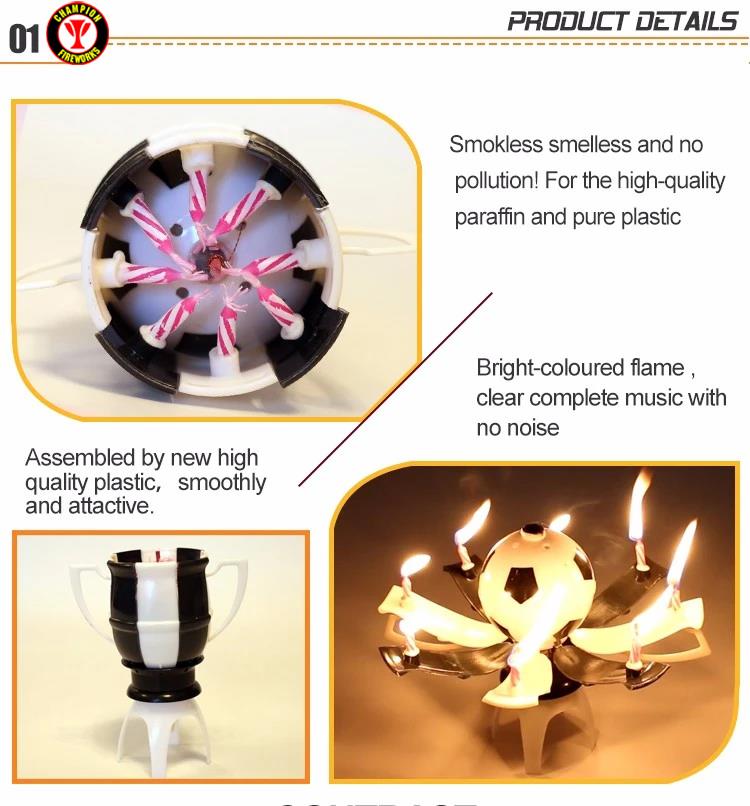 BIRTHDAY CELEBRATION FOOTBALL MUSICAL CANDLE BIRTHDAY CELEBRATION FOOTBALL MUSICAL CANDLE