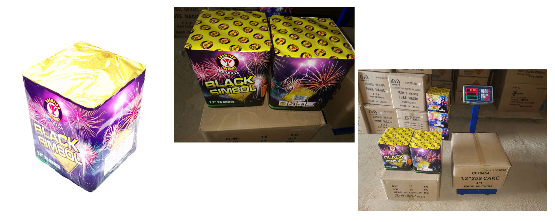 Torta de 25 tiros 1.2 inch Torta de 25 tiros 1.2 inch