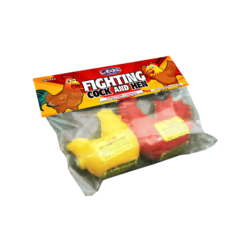 LK1605 Fighting Cock And Hen